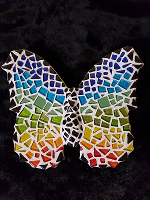 Mosaik-Schmetterling