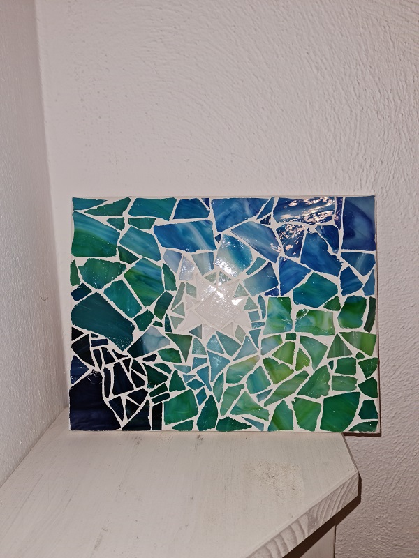 Mosaik Wandbild