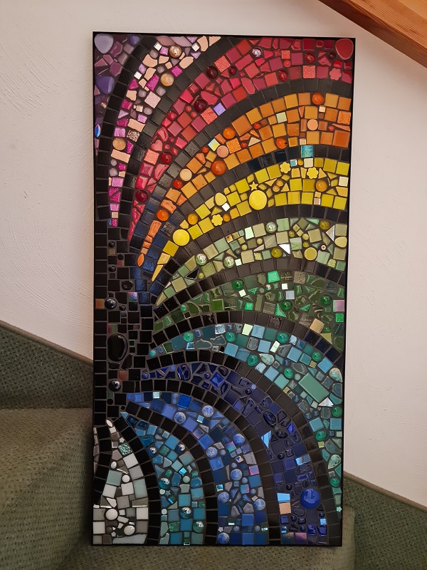 Mosaik Wandbild